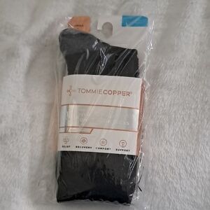 COPY - Tommy Copper Men's Black Compression Socks Large